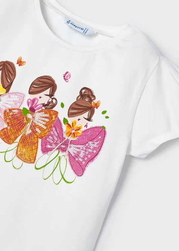 T-shirt Better Cotton menina - Image 2