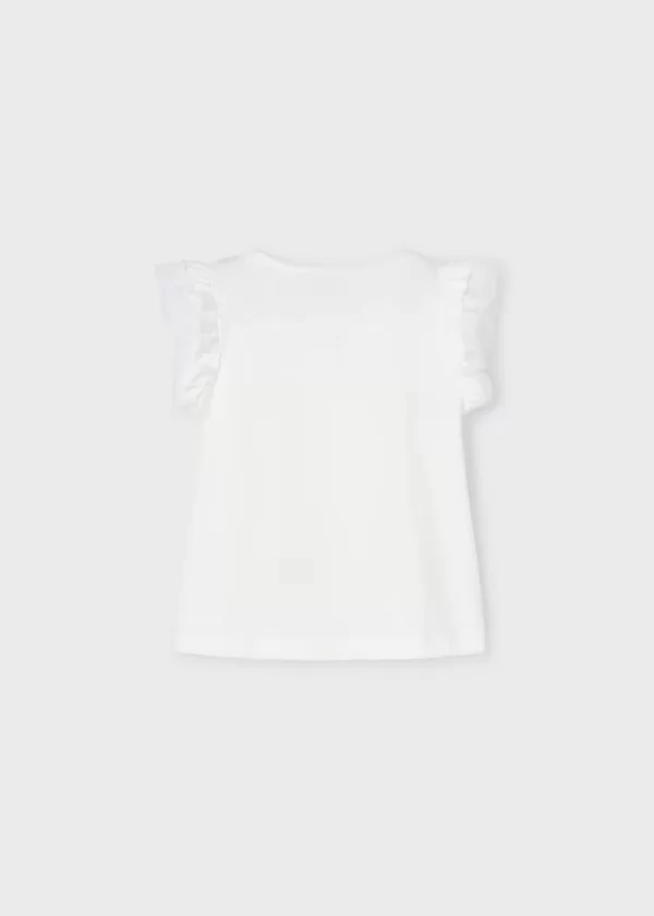 T-sshirt flores tule menina - Image 2